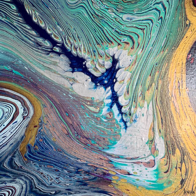 Abstract Pour 6